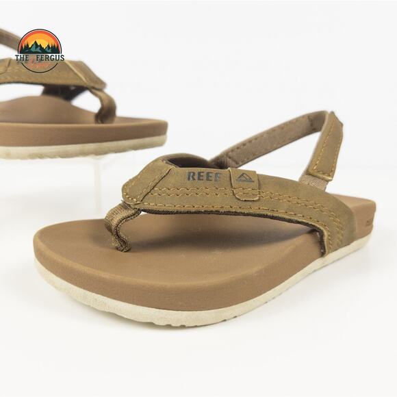 Reef Lil Cushion Phantom Back Strap Flip Flop Sandals Toddler Size 6 - Picture 2 of 14